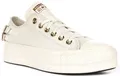 Converse A11866C CT Platform Schnalle Damen Trainer Weiß Gold EU 36-41