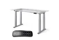 DESKSPACE Tischgestell Titan - Elektrisch höhenverstellbarer 4-Bein-Schreibtisch (Einzeltisch), Elektrisch höhenverstellbar, Dual-Motor, USB, Memory, 200 kg tragfähig