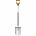 Fiskars Gärtnerspaten Xact spitz, Spaten, Schaufel, Stahl, Kunststoff,120 cm