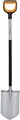 Fiskars Gärtner-Spaten für harte, steinige Böden, Spitz, Länge: 120 cm, Werkzeug