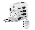 Hama Weltreiseadapter für 150 Länder – universell, kompakt, mit Audio-Adapter