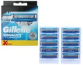 10x Gillette Mach 3 Turbo Klingen Ersatzklingen ohne Verp. / 2x 5 Stück im tKh