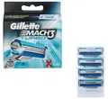 4x Gillette Mach3 Turbo Klingen / Rasierklingen im tKh ohne Umverpackung