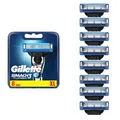 Gillette Mach3 Turbo Rasierklingen - 8er Pack in OVP für Herrenrasierer Turbo 3D