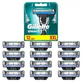 Gillette Mach3 Rasierklingen, 12er Pack für Herrenrasierer mit 3-fach Klinge OVP