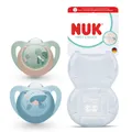 Schnuller 6-18M NUK First Choice kiefergerecht Schildkröte/Wal 2 Stück