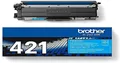 Brother Original Tonerkassette TN-421c cyan HL-L8260CDW HL-L8360CD - Folie offen
