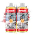BRESTOL® ORANGENREINIGER 2x 1000 ml - Universalreiniger Fett Öl Kaugummi Baumharz Entferner Baumharzentferner Geruchsneutralisierer Orangenölreiniger