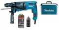 Makita Bohrhammer HR2631FT13, 26mm im Alukoffer , mit Basecap