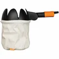 Fiskars QuikFit Obstpflücker Pflücker Kunststoff Baumwolle Schwarz Orange 32 cm
