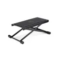 Gravity GS FB 01 - Gitarren-Fußbank, Höhe 6-stufig einstellbar, schwarz