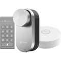 EZVIZ Smartes-Türschloss DL01 Pro Kit, Set mit Hub & Keypad, mit WLAN, Bluetooth, App-fähig & PIN-Code