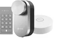 EZVIZ DL01 PRO+DL01CP+A3 Smartes Türschloss Kit, Silber