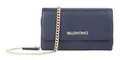 Valentino Umhängetasche Clutch Zero Re Wallet With Shoulder Strap Blu Notte dunkelblau