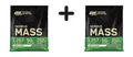 2 x Optimum Nutrition Serious Mass (12lbs) Cookies and Cream (18,33 EUR/kg)