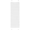 vidaXL Plissee Weiß 45x100 cm Stoffbreite 44,4 cm Polyester 4015472