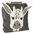 LA CUTE Kinderrucksack Giraffenfreude - Kinder-Rucksack für Abenteuer mit Baby-Giraffenmotiv (Kinderrucksack-Set), Niedlicher Rucksack mit Giraffenmuster und verstellbaren Trägern.