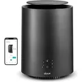 Duux Threesixty 2 - Smart Keramik Heizlüfter Zum Wohlfühlen - 360° Heizlüfter Mit 1800 Watt & 3 Leistungsstufen Für Schnelles Wärmen - Grau