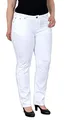 ESRA Jeans - Damen Hose Weiß