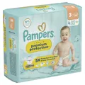 Procter & Gamble Service GmbH Pampers Premium Protection 3 Midi Windeln, 6-10 kg, Größe 3, Babywindeln mit besten Komfort und Schutz für empfindliche Haut, 1 Single Packung = 30 Windeln 8006530131780