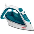 Tefal FV5718 Easygliss Dampfbügeleisen Weiß/Türkis 2500 Watt