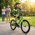 Actionbikes Kinderfahrrad Zombie 20 Zoll | Kinder Fahrrad - V-Brake Bremsen - Kettenschutz - Fahrradständer - Kinderrad - 6-9 Jahre (Grün)