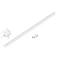 ledscom.de LED Unterbau-Leuchte SIRIS weiß matt mit Netzteil und Touch-Dimmer, flach, 90cm, 1044lm, weiß