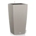 LECHUZA® Pflanzgefäße CUBICO Cottage 40 Sandbraun All-in-One