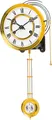 Hermle Federzugwerk Hermle, 14-Tage, Pendellänge 21,5 cm, mit Tonfederschlag