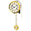 Hermle Federzugwerk Hermle, 14-Tage, Pendellänge 21,5 cm, mit Tonfederschlag