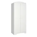 ebuy24 Nilon Kleiderschrank (2 Doors, weiß)