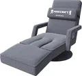PHOENIX Gaming-Sessel mit Arm, Bein und Nackenstütze, grau - B-Ware neuwertig