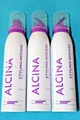 3x150ml ALCINA STYLING MOUSSE "strong" VOLUMEN-STYLINGSCHAUM LILA DECKEL