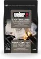 Weber Anzündwürfel/BBQ-Zubehör, natürlicher Grillanzünder für Holzkohle und Briketts, schnelles Entzünden, saubere Handhabung, geruchlos, 22 Stück