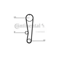 CONTITECH CT 757 Timing Belt Kit CT757K1