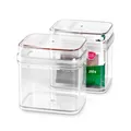 BETTY BOSSI Vorratsdose Klick Mini 2 Stk. Kunststoff Vorratsbehälter 250g