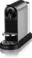 Nespresso DeLonghi Citiz Platinum EN220.T Kapsel Kaffeemaschine, 19 bar, titan