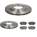 Bremsscheiben Bremsbeläge VORNE ABE (310mm) für SUZUKI GRAND VITARA I 1998-2005
