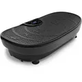 Sportstech Vibrationsplatte VP250, Curved Slim Design, mit 4D Vibrations-Technologie, 60 Geschwindigkeitsstufen, LED Beleuchtung, verschiedene Modi, für Ganzkörpertraining