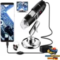 USB Digitalmikroskop 40-1000x Vergrößerung 8 LED Mini