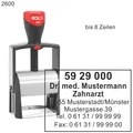 Stempel personalisiert Praxisstempel Arztstempel Colop Classic Line