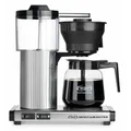 Berliner Kaffeeroesterei DE Moccamaster - CD Grand silber mit Glaskanne 1,8 L für Büro und Café 502983