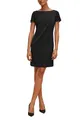 Comma Kurzes Kleid mit U-Boot-Ausschnitt