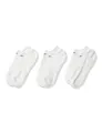 Nike Unisex U Nk Hverdag Cush 3pr Socken, Weiß / Schwarz, M EU