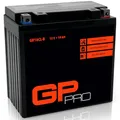 GP-PRO Gel-Batterie 12V 19Ah GB16CL-B Quad ATV Batterie/Motorradbatterie, wartungsfrei versiegelt vorgeladen ähnlich YB16CL-B / CB16CL-B