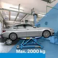 Kipphebebühne Mobile Werkstatt Wagenheber Kurzhub PKW Lift bis 2000 kg 2T BITUXX