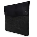 MacBook-Tasche aus echtem Leder und Fleece Laptop-Hülle für MacBook Pro und M...