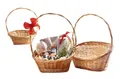 Dekoleidenschaft Geschenkbox Präsentkorb "Natur" aus Weide in 3 Größen, Geschenkkorb leer (1 St), Henkelkorb, Weidenkorb