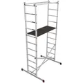 KRAUSE Montagegerüst "CORDA", Gerüsthöhe: 310 cm - silberfarben