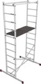 KRAUSE Arbeitsgerüst CORDA, Montagegerüst mit rutschsicherer Belagbühne 1,50 x 0,56 m